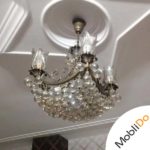 لوستر برنج کریستال زیبا