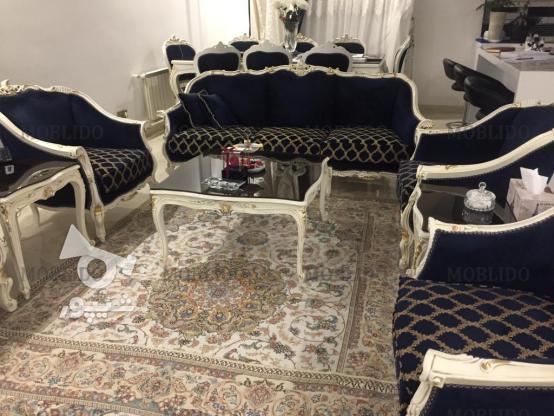 مبلمان استیل به همراه میز ناهارخوری