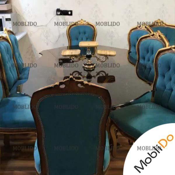 مبلمان و میز ناهار خوری ۸ نفره شیک