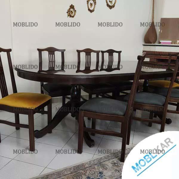 میز ناهارخوری ۸ نفره زیبا