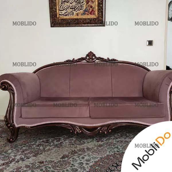 مبلمان کلاسیک ۷نفره به همراه جلو مبلی