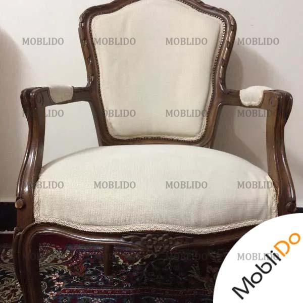 مبلمان ۹نفره بدون عسلی در حد اکبند
