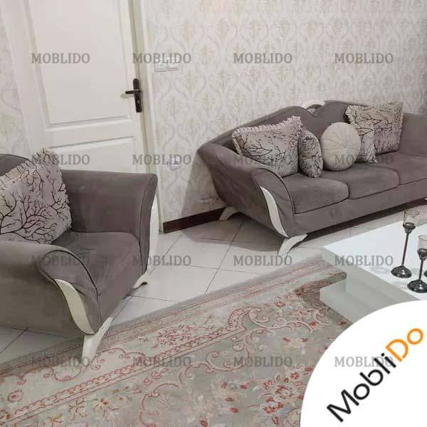 مبلمان ۷ نفره سالم و تمیز زیبا
