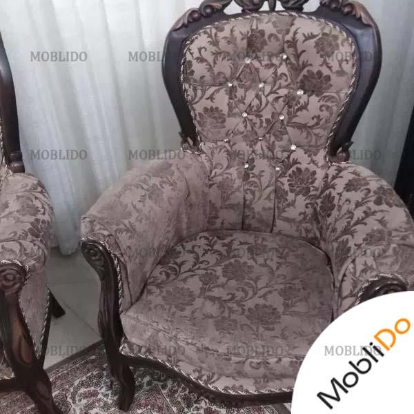 مبلمان چوب گردو زیبا