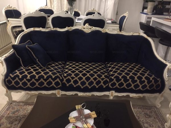 مبل استیل ۸مفره+میز نهار خوری