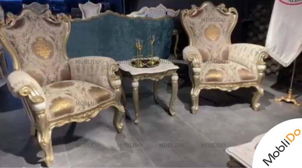سرویس مبلمان و میز نهارخوری ۸ نفره کلاسیک
