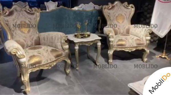 سرویس مبلمان و میز نهارخوری ۸ نفره کلاسیک
