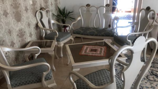 مبل کلاسیک استیل ۶ نفره