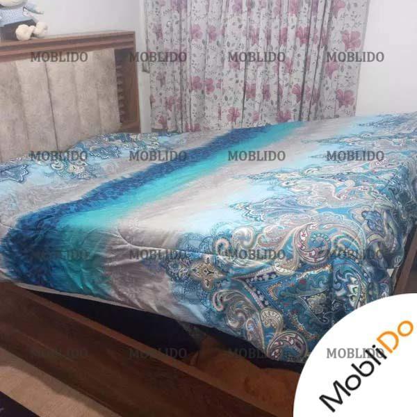 تخت خواب دو نفره mdf جکدار