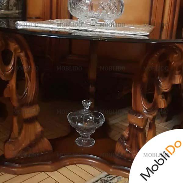 مبلمان ناهارخوری بوفه چوب زیبا