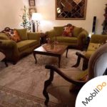 مبلمان راحتی و میز ناهارخوری ۸ نفره زیبا