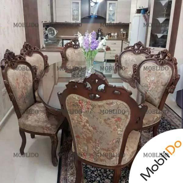 میز وصندلی نهارخوری زیبا