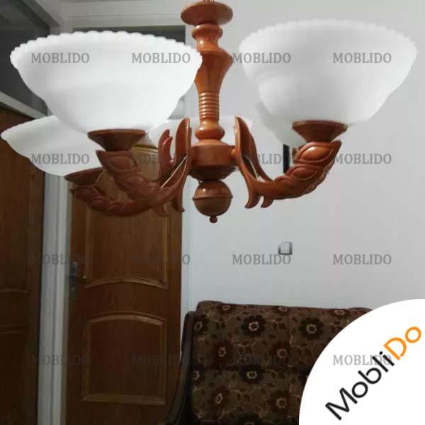 لوستر۵شاخه زیبا