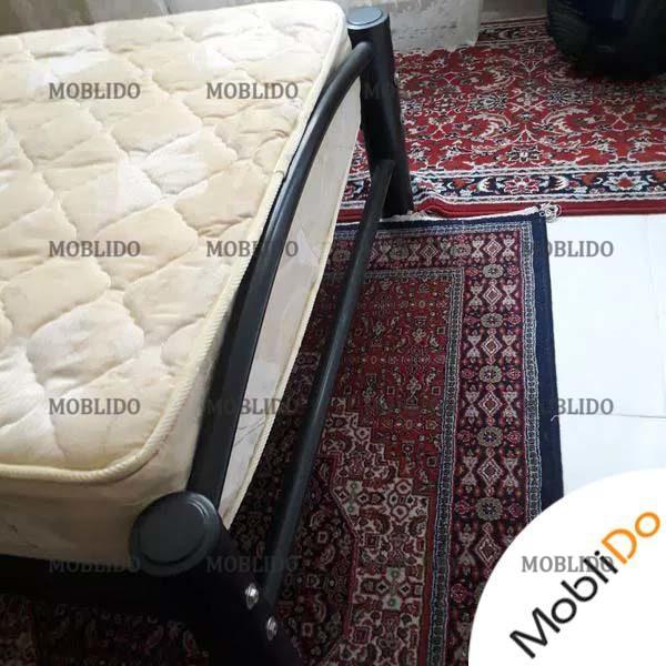 تختخواب فلزی یک نفره زیبا