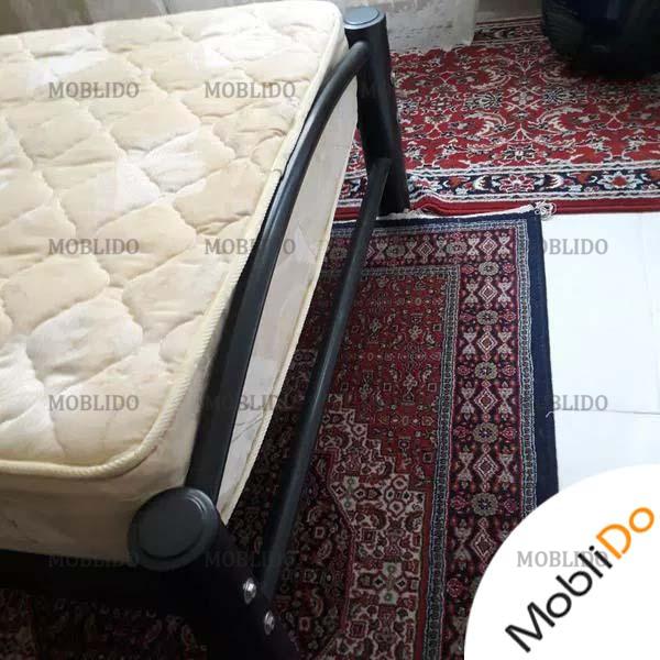 تختخواب فلزی یک نفره زیبا