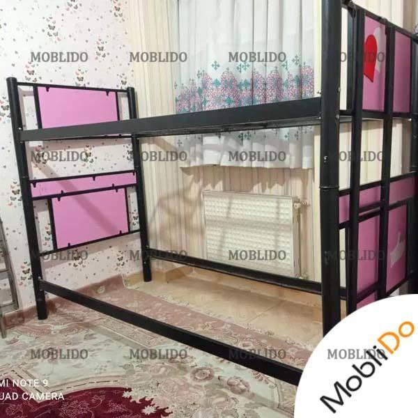 تختخواب دو طبقه فرفورژه زیبا
