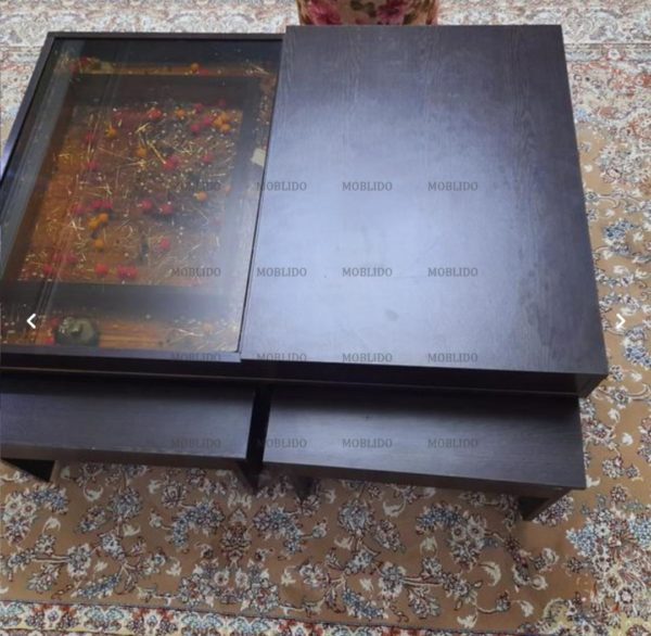 مبل ۸ نفره کلاسیک کرم رنگ به همراه ناهارخوری ۶ نفره ست