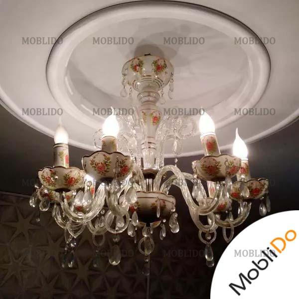لوستری زیبا وقدیمی وسالم