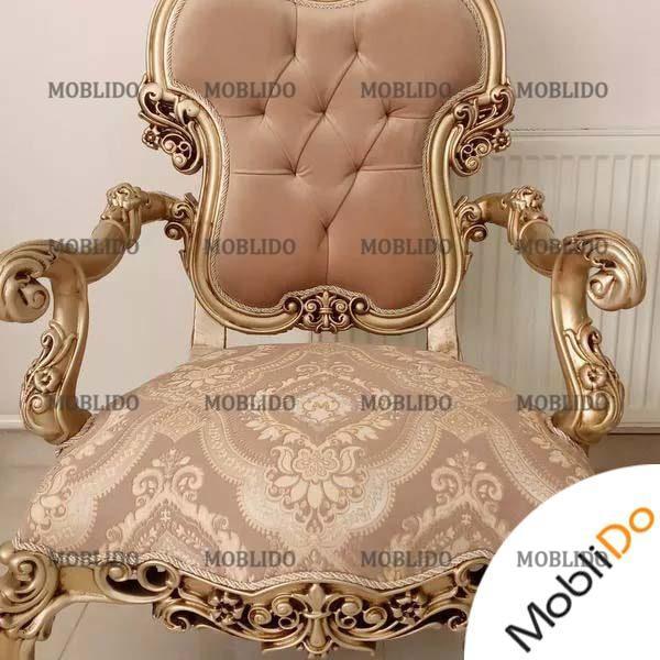 مبلمان سلطنتی ۹ نفره با میز ناهارخوری