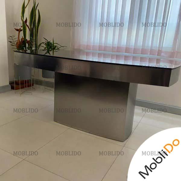 میز ناهارخوری ۶ نفره استیل