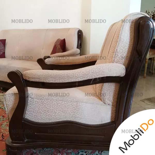 مبلمان راحتی ۷ نفره زیبا