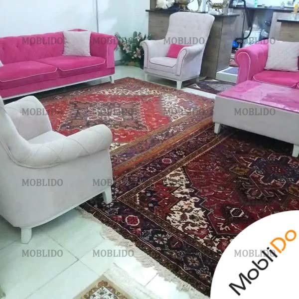 مبلمان راحتی چستر در حد نو