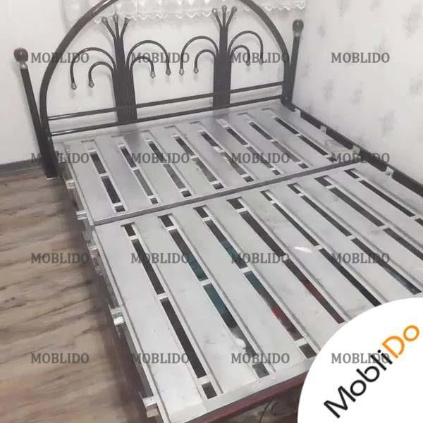 تخت خواب دو نفره فرفورژه – تختخواب دو نفره فلزی