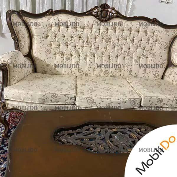 مبلمان به همراه میز ناهار خوری ۸نفره