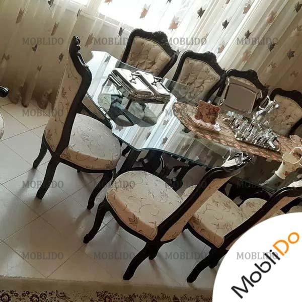 مبل میز ناهارخوری بوفه ست