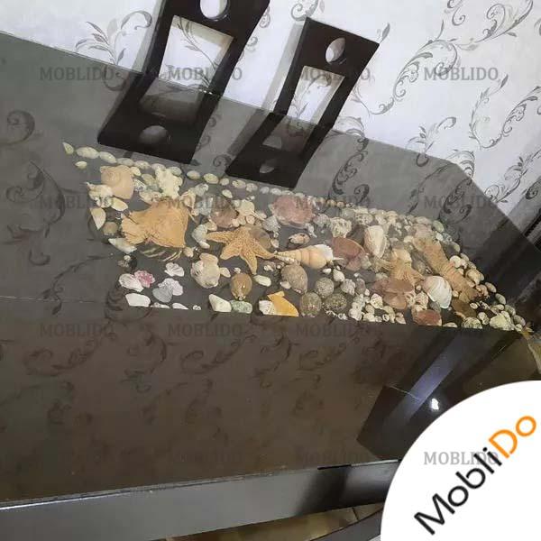 میز ناهارخوری شش نفره سایز بزرگ بدون صندلی