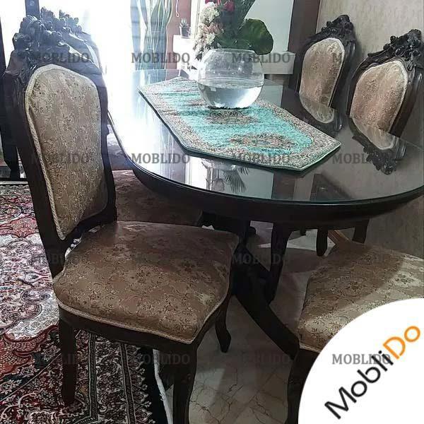 مبلمان و ناهارخوری استیل