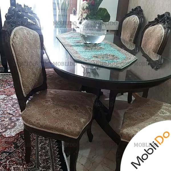 مبلمان و ناهارخوری استیل