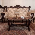مبل سلطنتی استیل ۹ نفره