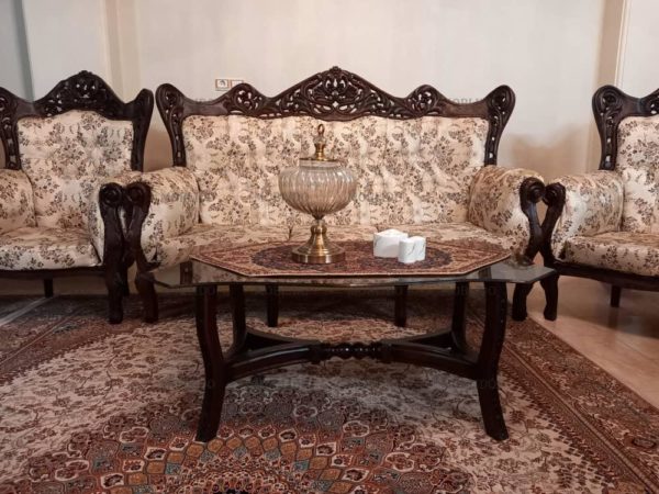 مبل سلطنتی استیل ۹ نفره