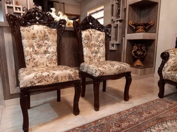 مبل سلطنتی استیل ۹ نفره