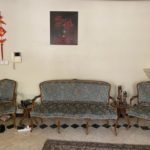 مبلمان کلاسیک دو گل المان با ناهار خوری