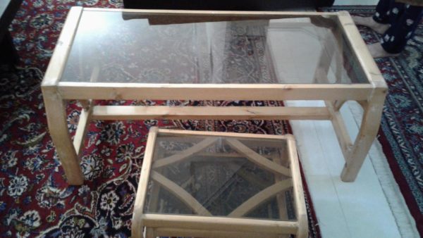 فروش مبل و میز با چوب راش و اسکلت عالی