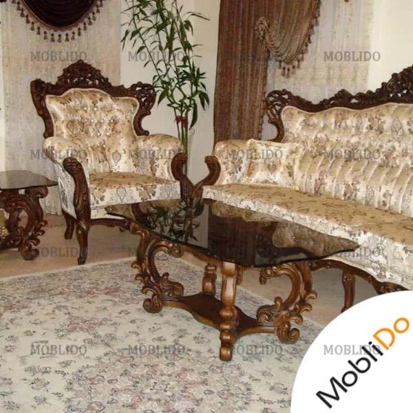 مبلمان استیل با میز ناهار خوری مناسب جهیزیه