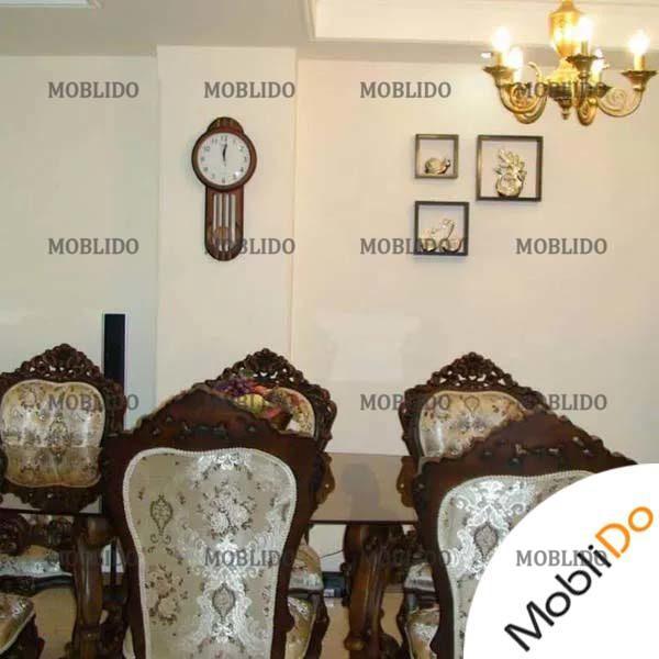 مبلمان استیل با میز ناهار خوری مناسب جهیزیه