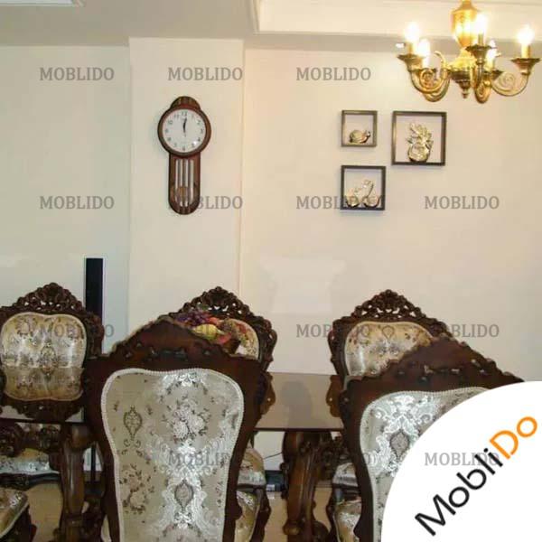 مبلمان استیل با میز ناهار خوری مناسب جهیزیه