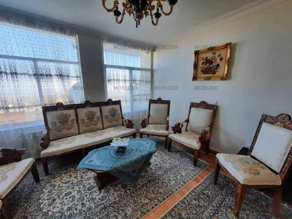 مبلمان ٧ نفره استیل میز نهار خوری ١٠ نفره استیل
