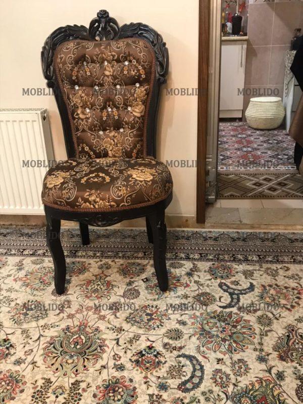 مبلمان ۸ نفره استیل شیک و عالی با نهارخوری