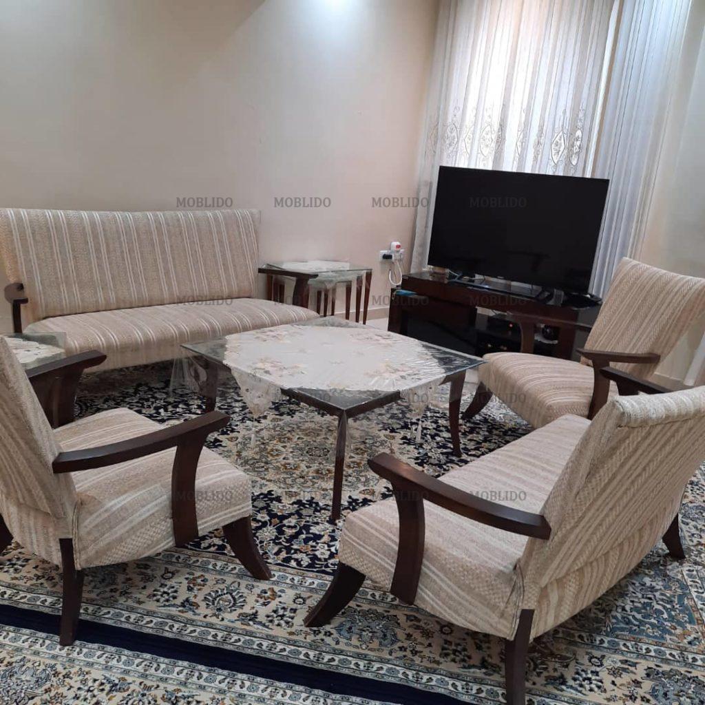 مبلمان ۷ نفره  بدون آسیب دیدگی