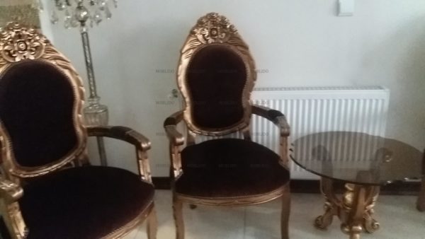 مبل ۹ نفره سلطنتی و میز نهارخوری ۸ نفره ست