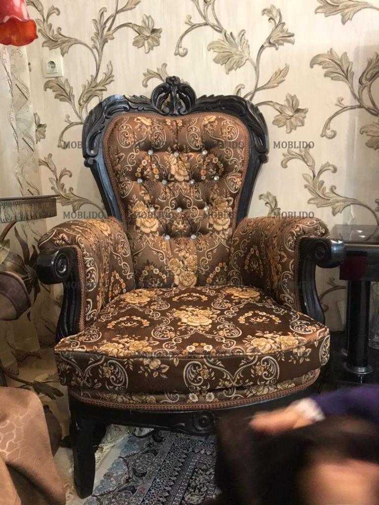 مبلمان ۸ نفره استیل شیک و عالی با نهارخوری