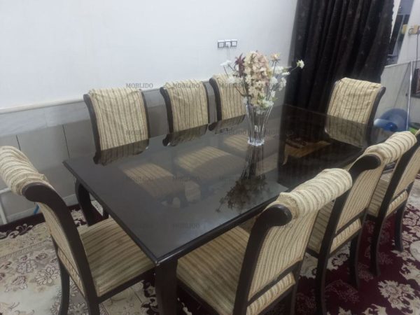 سرویس میز ناهار خوری ۸نفره و مبل ۶نفره