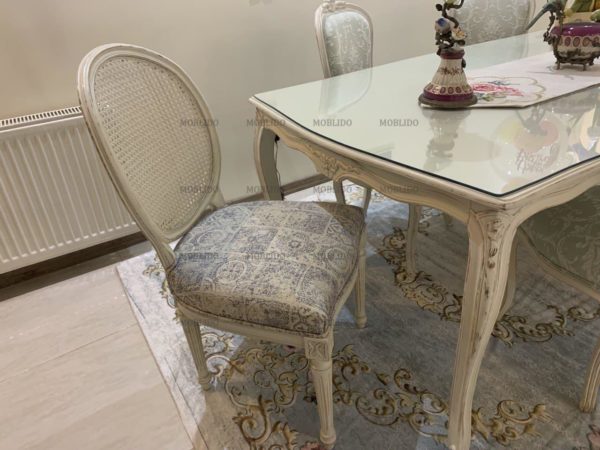 میز ناهار خوری ۶نفره برند هارمونی(چوبشار)