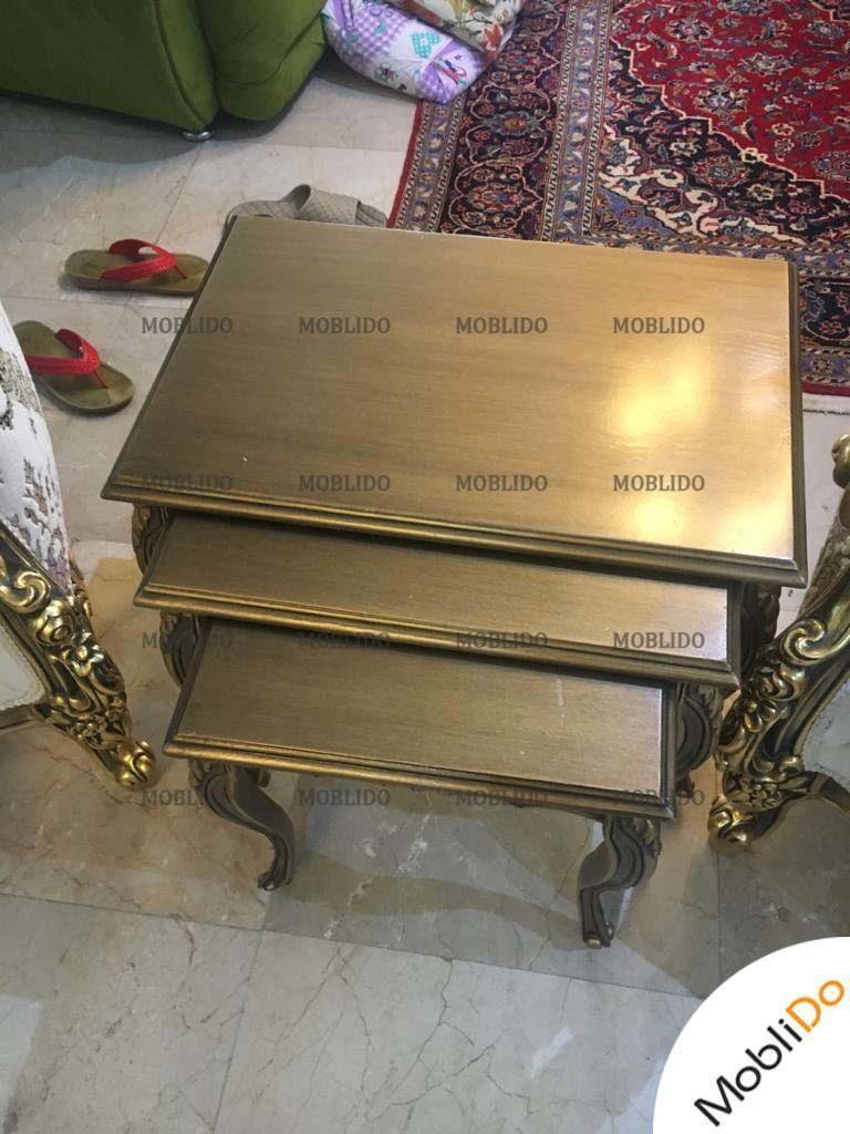 سرویس مبل استیل ۷ نفره شرکتی شیک و زیبا