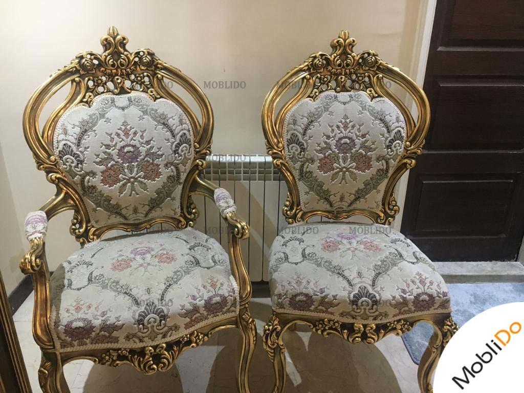 سرویس مبل استیل ۷ نفره شرکتی شیک و زیبا