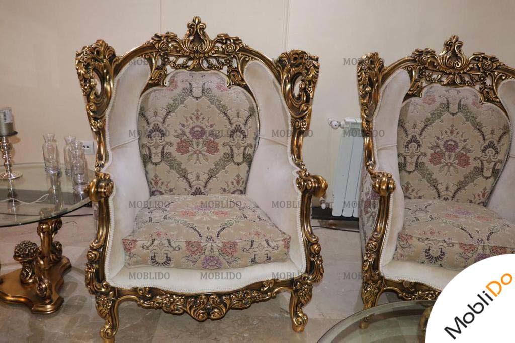 سرویس مبل استیل ۷ نفره شرکتی شیک و زیبا